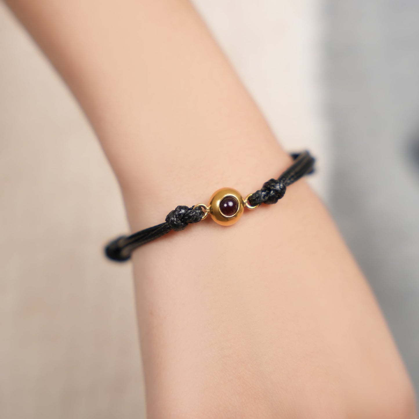 Zeemansknoop Foto Armband