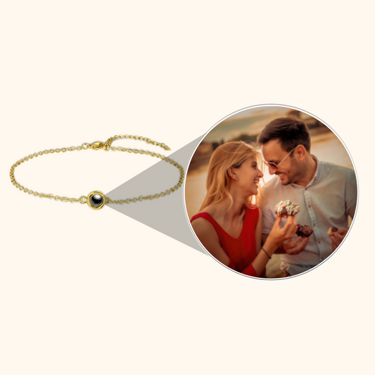 Klassieke Armband met Projectiebedel