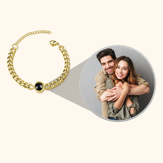 Gepersonaliseerde Cubaanse Projectie Armband